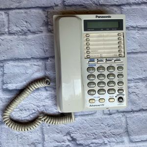 Panasonic KX-TS208 White Speakerphone Business 2-L
